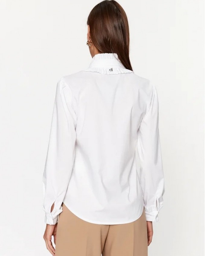 Dixie Long Sleeve Shirt White